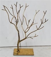 (AL) Wire Tree Jewelry Stand, 12" x 7" x 14 3/4"H