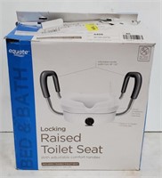 (AL) Equate Raised Toilet Seat, 350lb capacity