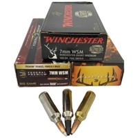 (60) Rounds 7mm WSM