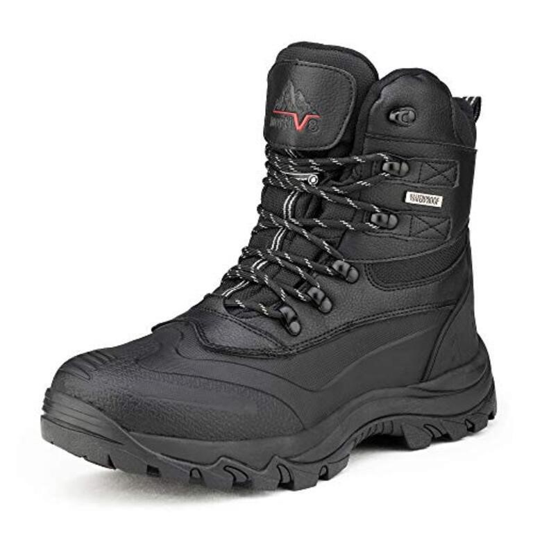 NORTIV 8 Men's Winter Snow Boots Insulated