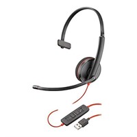 Plantronics Blackwire C3210 Headset - Mono - USB