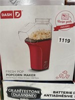 DASH FRESH POP POPCORN MAKER RETAIL $50