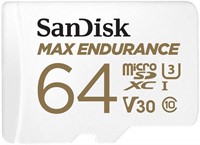 SanDisk 64GB MAX Endurance microSDXC Card with