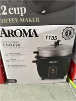 AROMA RICE AND GRAIN COOKER RETAIL $80