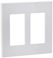 (Signs of use ) Leviton 80309-SW 2-Gang Decora