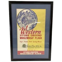 Western Flour Mills, Inc, Lewiston, Mt Ad Poster