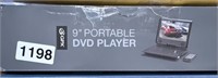 GPX PORTABLE DVD PLAYER RETAIL $140