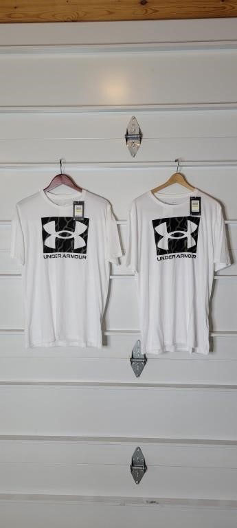 TWO NEW UNDER ARMOUR SHIRTS