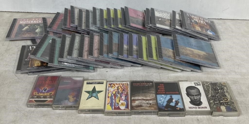 (AC) Various CDs & Cassette Tapes Including