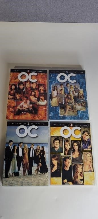 THE OC SEASON 1-4 DVDS