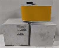 (ZZ) Continuous Label Roll: 4 in x 100 ft, Vinyl,