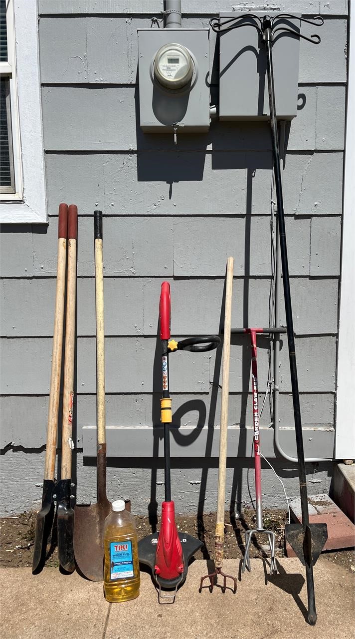 Lot of Outdoor Yard Tools