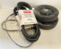 (ZZ) Dayton Premium V Belts and Rubber Wheels