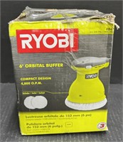 (ZZ) RYOBI CORDED 6 in. ORBITAL BUFFER, model