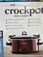 CROCKPOT SLOW COOKER RETAIL $100