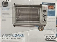 BLACK AND DECKER TOASTER OVEN RETAIL $120