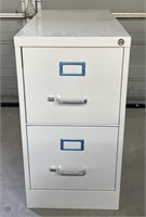 (ZZ) Two-Drawer Filing Cabinet, 26.5 in. x 15 in.