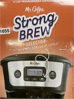 MR COFFEE STRONG BREW COFFEEMAKER RETAIL $90