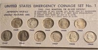 US Emergency Coinage Set
