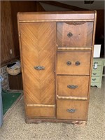 Armoire with damage