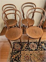 (4) Bentwood Chairs