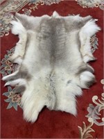 Deer skin rug