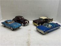 LOT OF 4  - 1/24 TH SCALE DIECAST CARS
