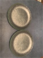 10 Vintage dinner plates Canterbury Arcoroc