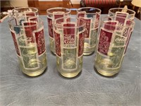 7 glasses "Things go better with coke"
