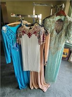 6 Glamour Dress / silk Gowns look at pictures