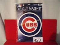 MLB Cubs 10 1/2" Magnet - NIP