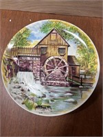 Wood Mill Decorative Plate