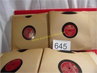 38 Vintage 78 RPM Records w/Disc Cleaner