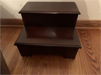 Bed step stool