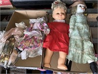 (2) Boxes of Dolls