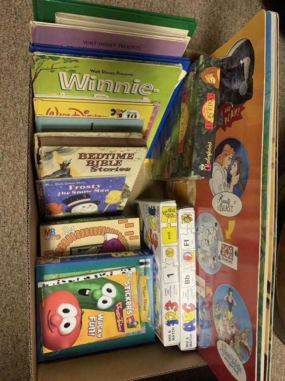 Kids books and Puzzles