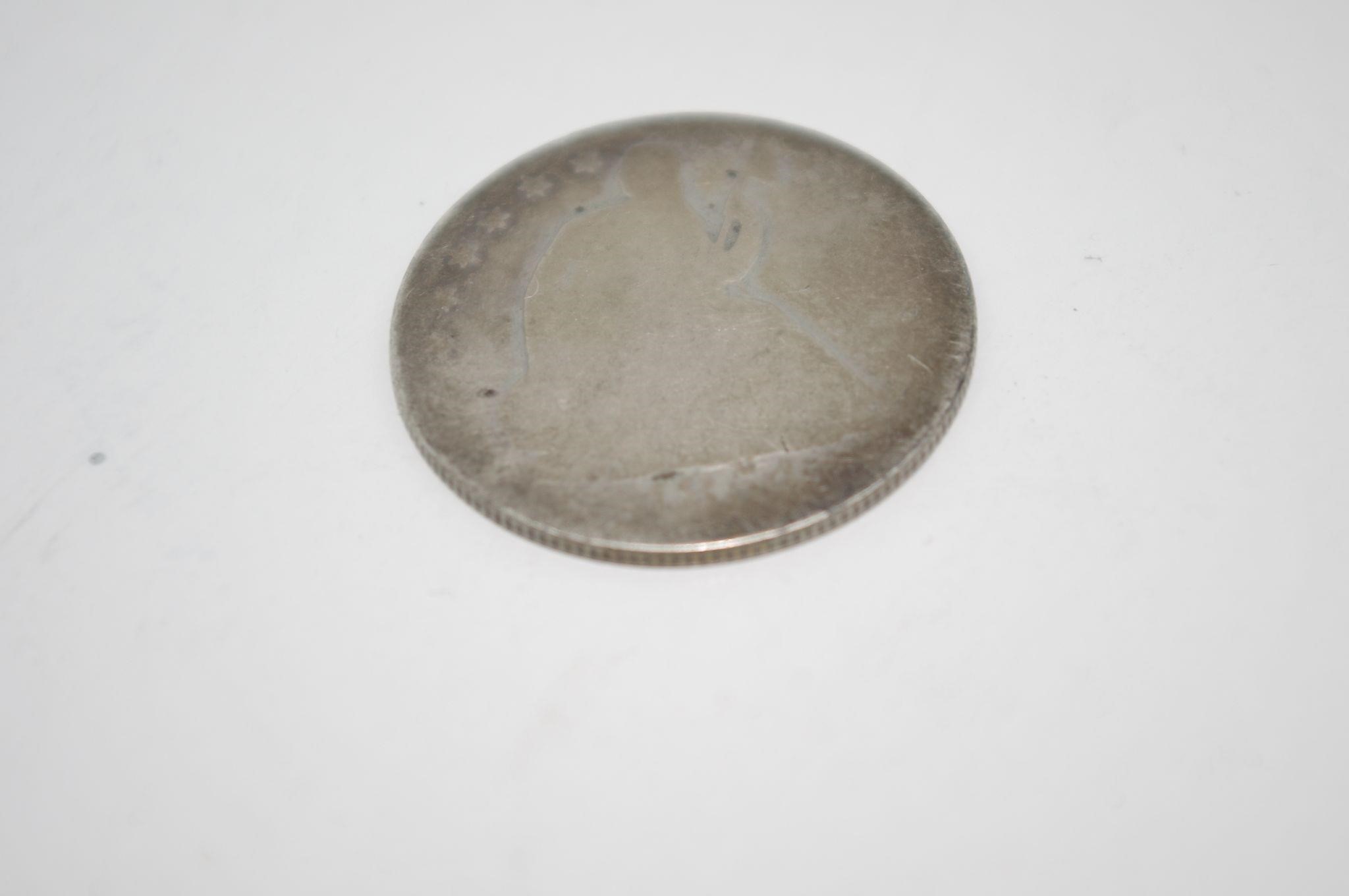 1854 U.S. Silver Half Dollar