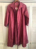 VINTAGE HILLARY PAIGE TRENCH COAT SIZE 6P