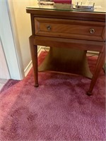 PAIR OF END TABLES - 23x26x19"