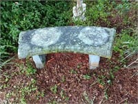 Concrete bench and good condition needs to be