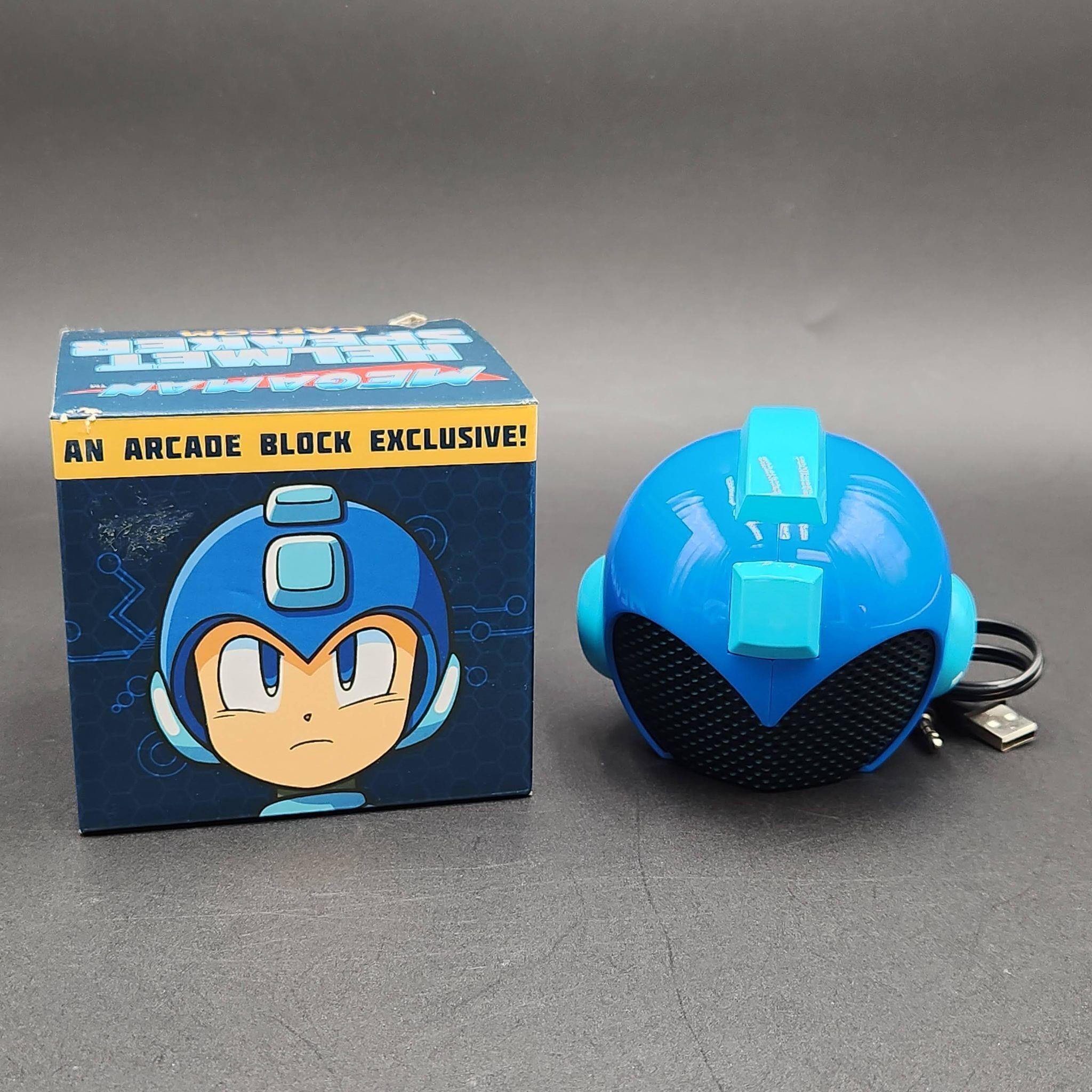 Mega Man Capcom Helmet Speaker In Box