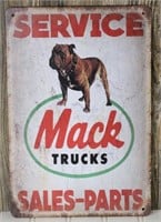 Mack Trucks Metal Sign (8"x12")