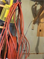 GARAGE SHELF LOT  WITH EXTENSION CORD