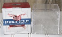 Ball Cube Baseball Display