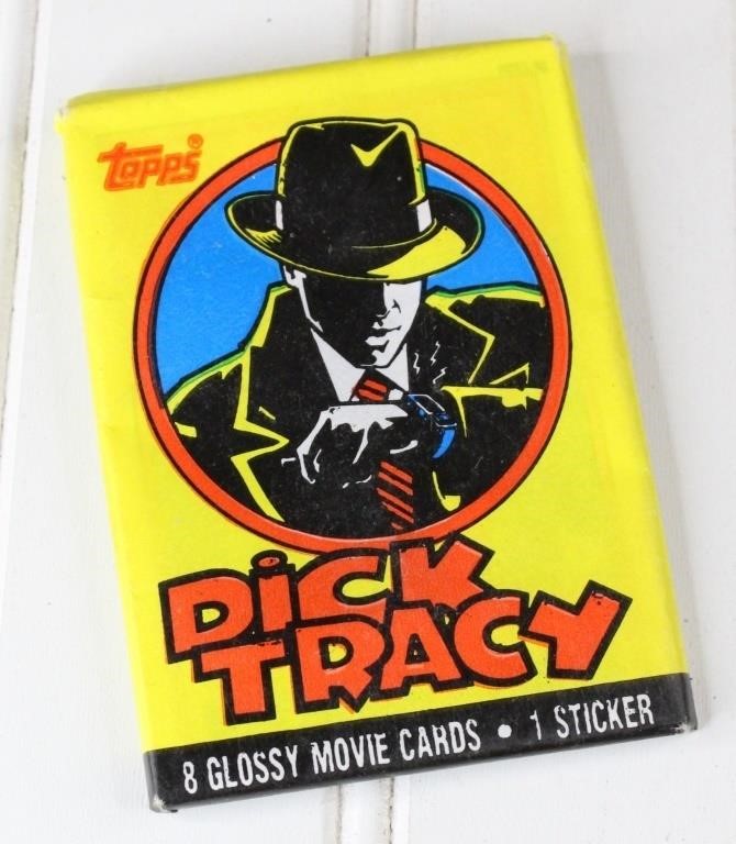 Topps Dick Tracy Movie Cards Packed (Opened)