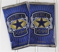 (2) Dallas Cowboys America's Team Sealed Packs