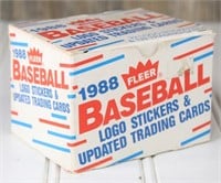 1988 Fleer Baseball Updated Box