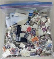 Large Zip-Lock Bag of Collection Stamps