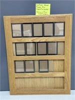 Custom Wood Frame for Sports Cards