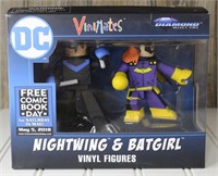 DC Nightwing & Batgirl Vinimates Figures